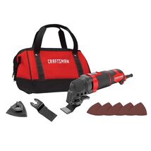 CRAFTSMAN Oscillating Tool, 3-Amp, Includes Universal Tool-free Accessory - $103.95