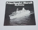 Rare 45 RPM PS 7&quot; Rolf Baierle Prinz Hamelt-Marsch My Bonny Gema RO 1515 NM - £10.40 GBP