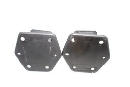17-20 INFINITI Q60 REAR BUMPER REINFORCEMENT BRACKETS LEFT & RIGHT PAIR E4023 image 4