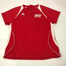 Sacred Heart Pioneers Womens Jersey Medium Red Adidas Field Hockey Shirt NCAA 12 - £14.63 GBP