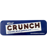 2010s Nestle Crunch Chocolate Tin Candy Advertisement Collectible 6.75&quot; E16 - $371.27 MXN