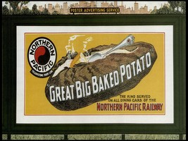 3580.Northern Pacific Railway dining cars travel POSTER.Home School art decor - £13.47 GBP+