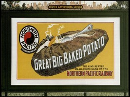 3580.Northern Pacific Railway dining cars travel POSTER.Home School art decor - £13.06 GBP+