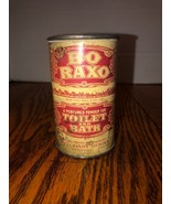 Vintage BoRaxo Perfumed Powder for Toilet and Bath Tin W/Contents 5 Ounce - $10.95