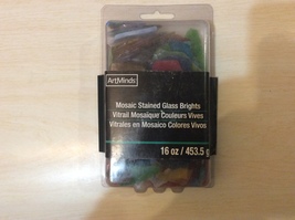 Art Minds Mosaic Stained Glass Brights - 16oz / 453.5 G - New In Box - Free Ship - £14.38 GBP