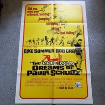 The Wicked Dreams of Paula Schultz 1968 Original Vintage Movie Poster On... - £19.41 GBP