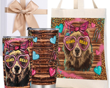 Mothers Day Gifts for Mom from Daughter Son, Mama Bear Tumbler &amp; Tote Ba... - £29.28 GBP