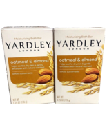 Yardley Oatmeal &amp; Almond Moisturizing Bath Bar  2 Bars YARDLEY LONDON - $9.89