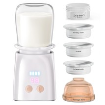 Fast Heating Portable Bottle Warmer with 4 Adapters, Bottle Warmer,Recha... - $38.56