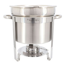 MegaChef 11.6 Quart Round Stainless Steel Professional Soup Chafing Dish... - $78.06