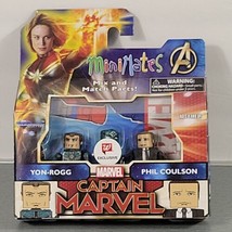 Captain Marvel&#39;s Yon-Rogg, Phil Coulson  Minimates Walgreens Exclusive NEW - £4.62 GBP