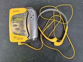 Sony Sports Walkman WM-FS473 Radio Cassette Tape Player w/ MDR-W14 - Tested - $59.35