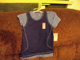 Danskin Purple Heart 2pc Shirt Size 7/8 Girl&#39;s NEW LAST ONE - $14.80
