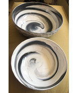 Project 62 Stoneware bowl set with swirl design (2 bowls) - $61.71 CAD