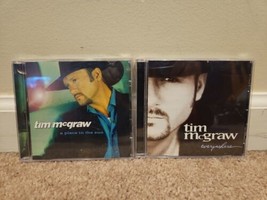 Lot of 2 Tim McGraw CDs: Everywhere, A Place in the Sun - £6.70 GBP