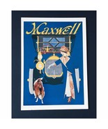 Vintage Auto Ads Maxwell Advertisement Postcard 1987 Dover Publications USA - £1.94 GBP