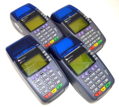 (LOT of 4) Verifone Omni 3750 Credit Card Terminal. No Adaptor!! - £58.06 GBP