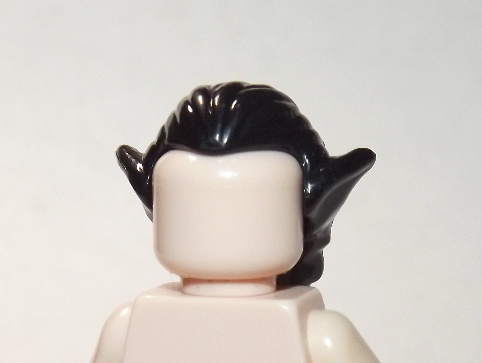 Building Black Vampire Hair For Minifigure Custom - £2.75 GBP