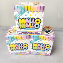 MALLO MALLO  3&quot; Mini Collectible Mystery Plush Series 1 LOT OF 3 NEW Sealed - £9.34 GBP