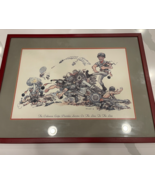 George Finley Military COLOR Cartoon Print, U.S. ARMY ORDANANCE CORP 25&quot;... - $20,339.76 MXN