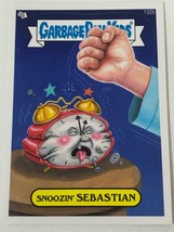 Snoozin Sebastian Garbage Pail Kids Trading Card 2013 GPK - $1.98