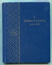 WHITMAN INDIAN CENTS ALBUM 1856-1909 DELUXE FOLDER 9402 CLASSIC LINE NICE - $17.95