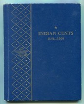 Whitman Indian Cents Album 1856-1909 Deluxe Folder 9402 Classic Line Nice - $17.95