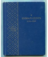 WHITMAN INDIAN CENTS ALBUM 1856-1909 DELUXE FOLDER 9402 CLASSIC LINE NICE - £14.12 GBP