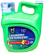Member's Mark Liquid Laundry Detergent Paradise Splash 127 Loads 196 Fl Oz - $36.92