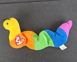 Ty Beanie Baby &quot;INCH&quot; Inchworn Original Stuffed Toy 1995 (All Tags) - $3.91