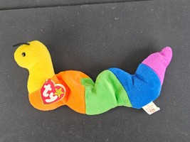 Ty Beanie Baby &quot;INCH&quot; Inchworn Original Stuffed Toy 1995 (All Tags) - £3.06 GBP