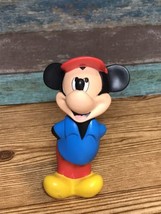 Disney Mickey Mouse Pvc Plastic Figure 0-18mos 6&quot; - £5.57 GBP