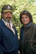 Michael Landon and Victor French in Highway to Heaven pose together 18x2... - £19.15 GBP