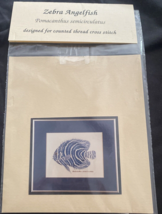 Heartland House Designs Zebra Angelfish Cross Stitch Kit - £8.82 GBP