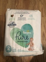 Pampers Pure Protection, Size 2 Diapers NEW in PACKAGE - £5.78 GBP