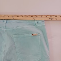 White House Black Market Crop Jeans Women’s Size 10P The Skinny Green Stretch image 6