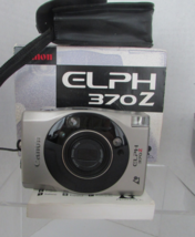 Canon ELPH370Z Film Camera with case Zoom Lens 23-69mm - $128.24 MXN