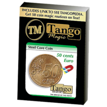 Steel Core Coin (50 Cent Euro) by Tango Magic (E0022) - Trick - $18.80