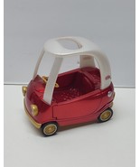 LOL Surprise Doll LITTLE TIKES Cozy Coupe Car Vehicle Red White Gold MIC... - $179.51 MXN