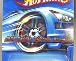 2005 Hot Wheels Mainline #147 1957 CADILLAC ELDORADO BROUGHAM White w/Re... - $8.00
