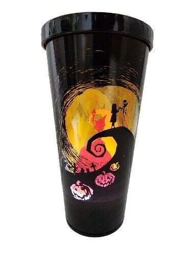 Primary image for Disney The Nightmare Before Christmas Jack Skellington Travel Tumbler LIGHTS UP!