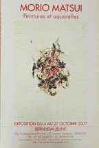 Morio Matsui – G.Bernheim Giovane - Originale Exhibition Poster - Manife... - £118.42 GBP