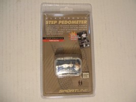 Sportline Model 330 Step Count Pedometer - $16.82