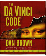 The Da Vinci Code by Dan Brown - Unabridged Audiobook on CD - $8.99