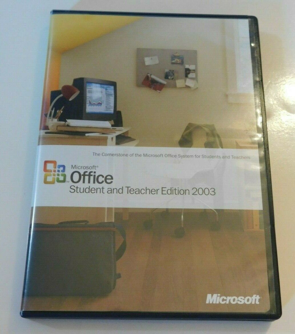 Microsoft Office Student and Teacher Edition 2003  - $30.00