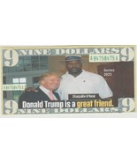 2023 NBA Shaquille O&#39;Neal and Donald Trump Friendship $9 Hard feel Novel... - £3.05 GBP