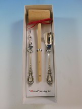 Eloquence by Lunt Sterling Silver I Love Crab Serving Set Crab Lovers Gift - £117.91 GBP