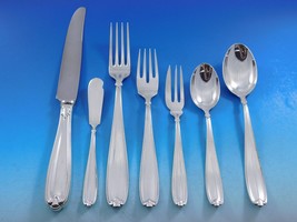 Palm Beach by Buccellati Sterling Silver Flatware Set 12 Service Italy 8... - £9,879.67 GBP