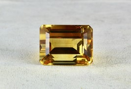 Natural Citrine Golden Topaz Rectangle Cut 29X22 Mm 114 Cts Gemstone For Pendant - £786.72 GBP
