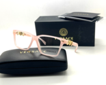 NEW Versace Eyeglasses MOD. 3335 5405 OPAL PINK  FRAME 56-14-140MM NIB I... - $116.37